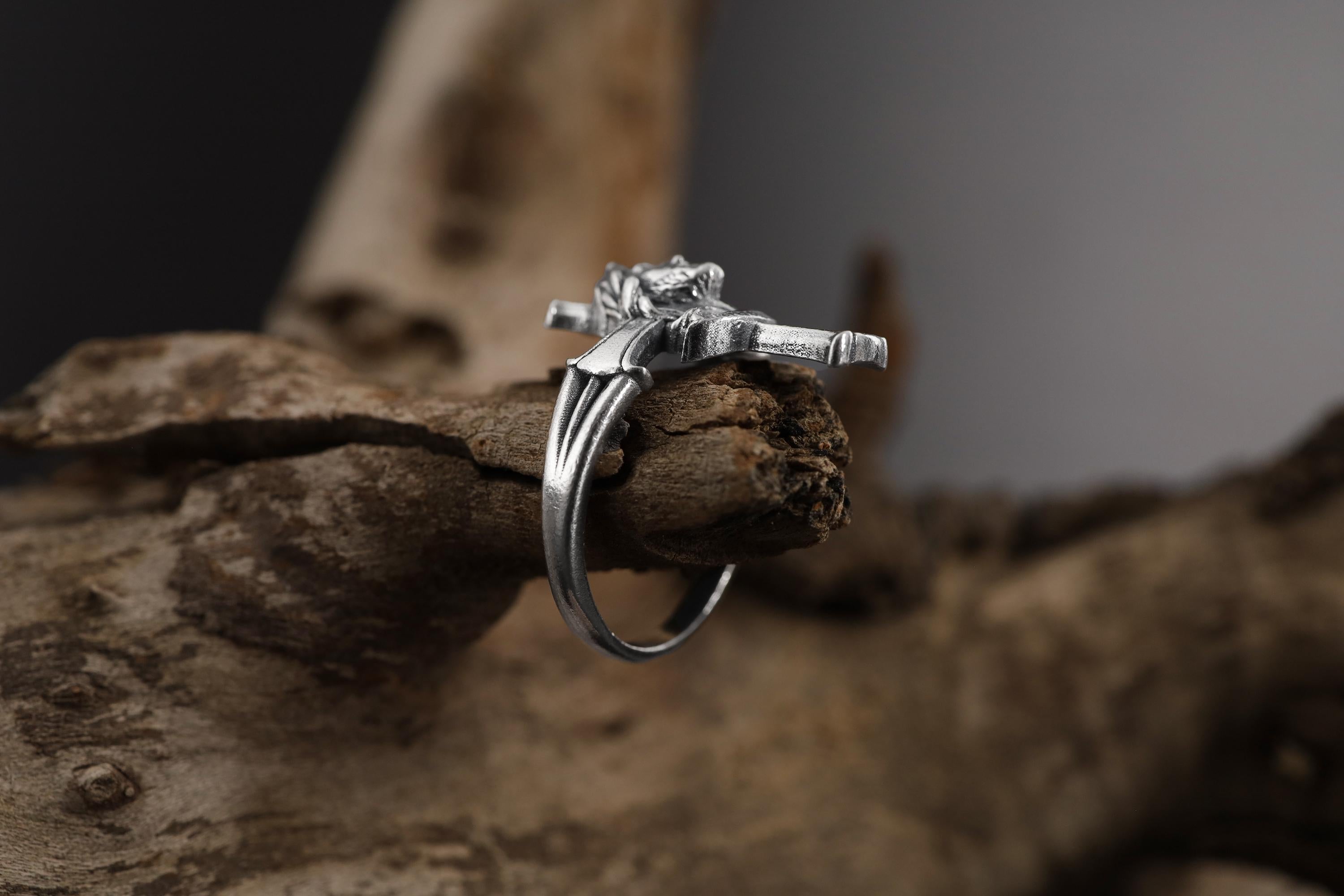 Jesus Cross ring, Christian faith inspired jewelry, symbolic religious statement band, and handcrafted meaningful accessory designed for those who are drawn to devotion, spiritual strength, and timeless Christian symbolism. This striking ring features a detailed cross motif associated with Jesus Christ, creating a powerful design that reflects faith, redemption, and divine guidance.