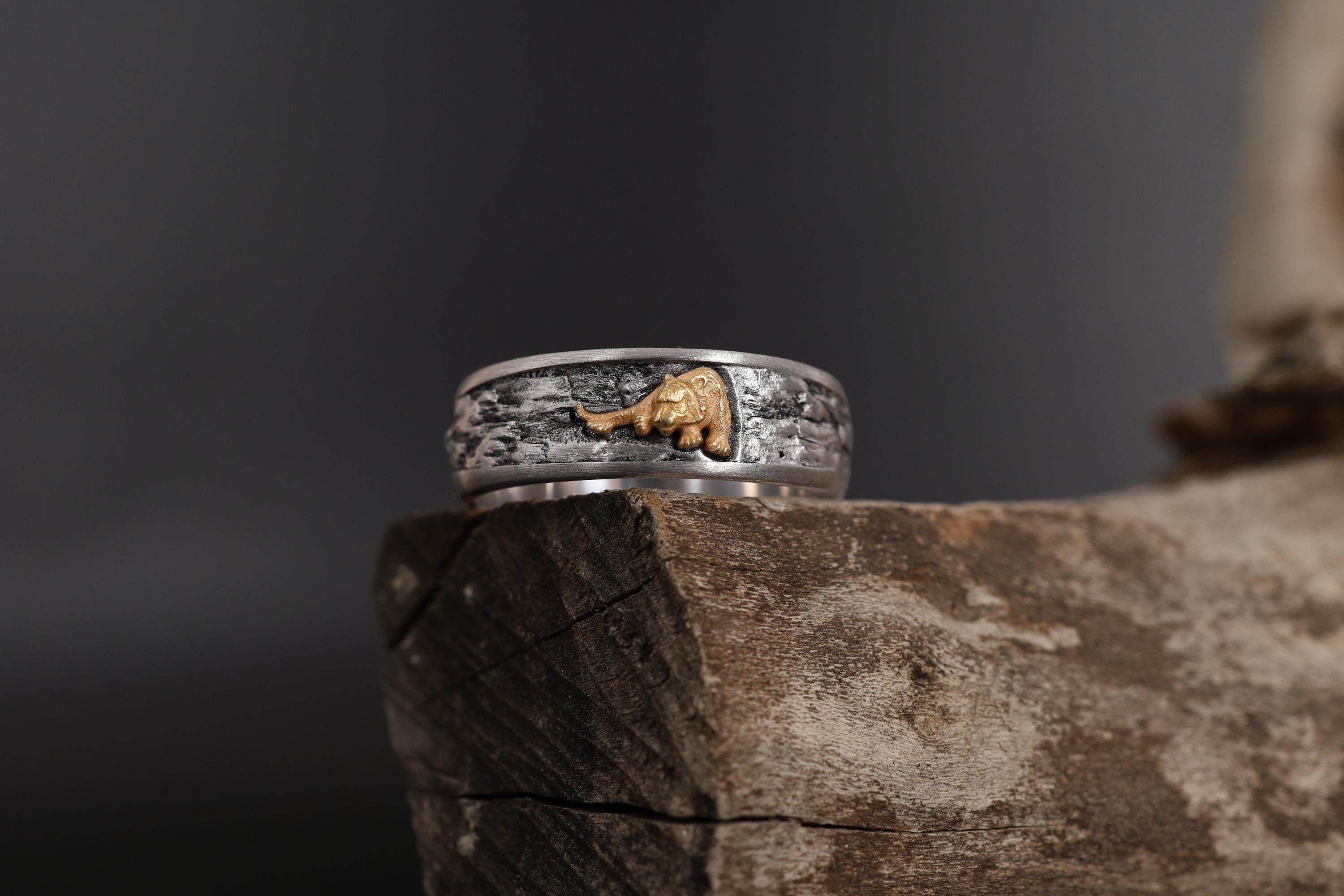 Sterling silver handmade tiger ring, Asian inspired animal band ring, engraved tiger jewelry, and powerful statement ring designed for those who are drawn to strength, courage, and fearless identity. This striking ring features a detailed tiger motif wrapping around the band, creating a look that feels bold, dynamic, and intensely expressive. It is not just a ring — it is a statement piece that blends animal symbolism, cultural inspiration, and s
