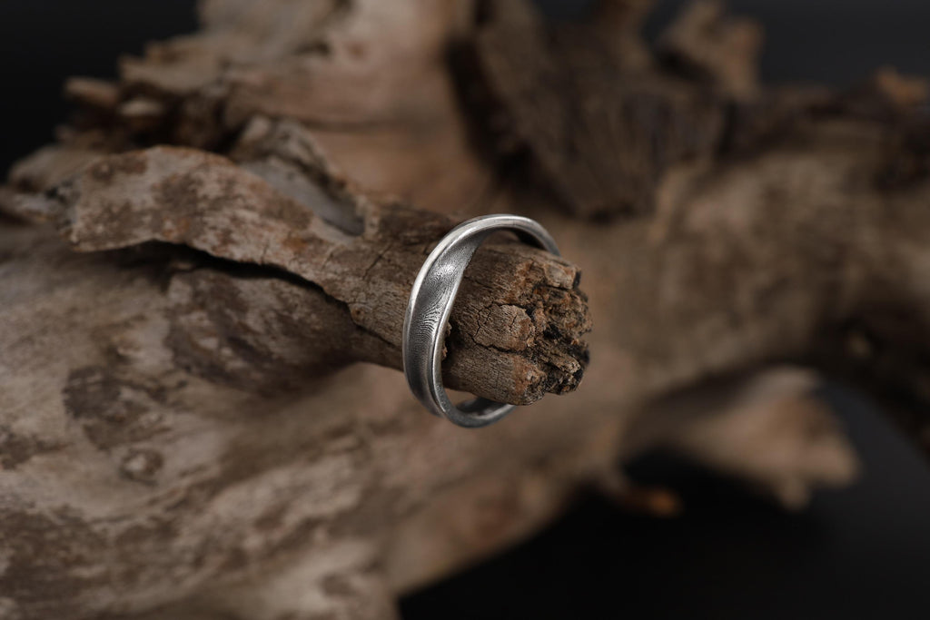 Handmade Sterling Silver Mobius Ring: Infinity Symbol Band