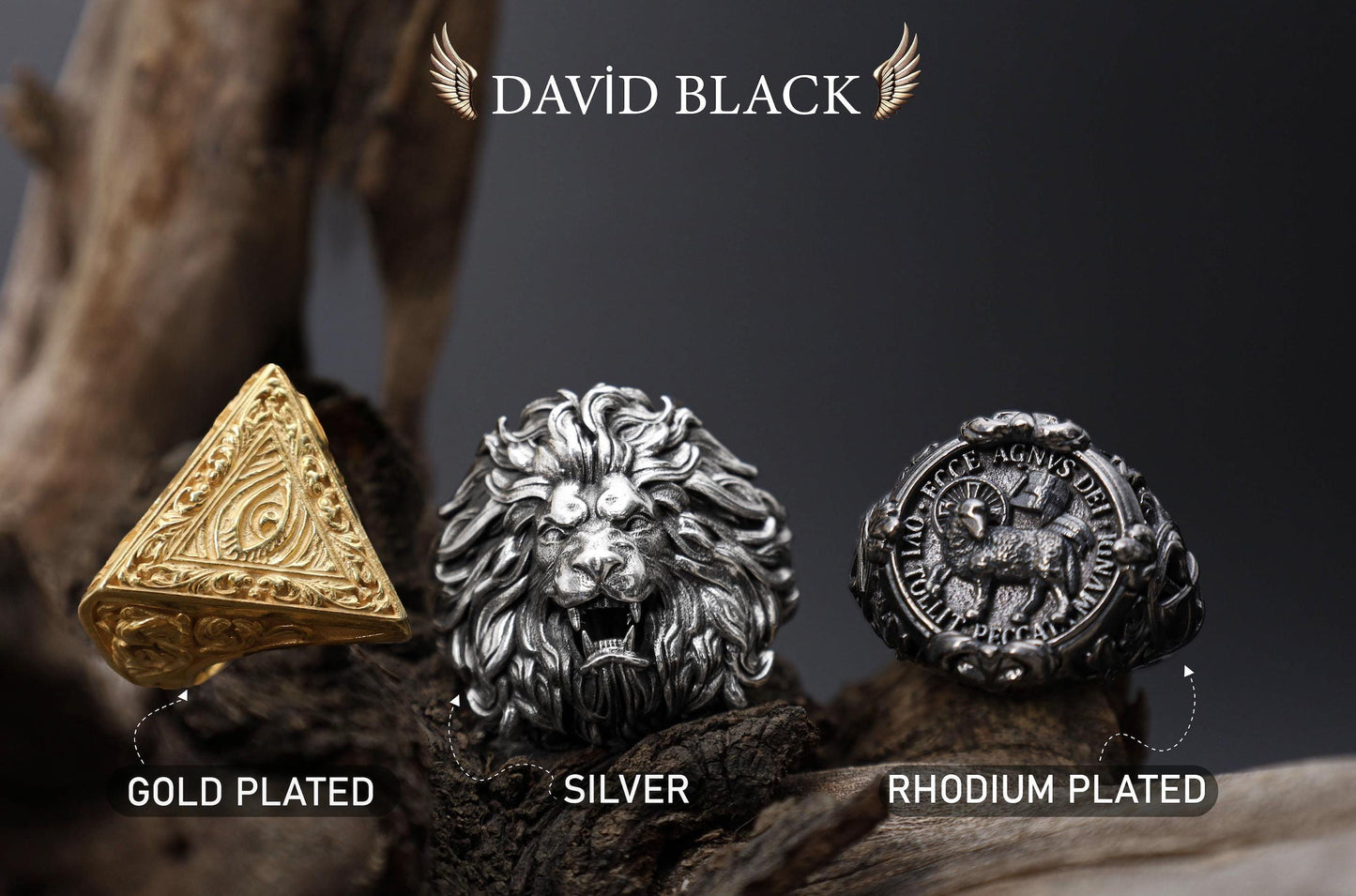 Mens Yggdrasil Ring: Sterling Silver Tree of Life Norse Band, Celtic Symbolism
